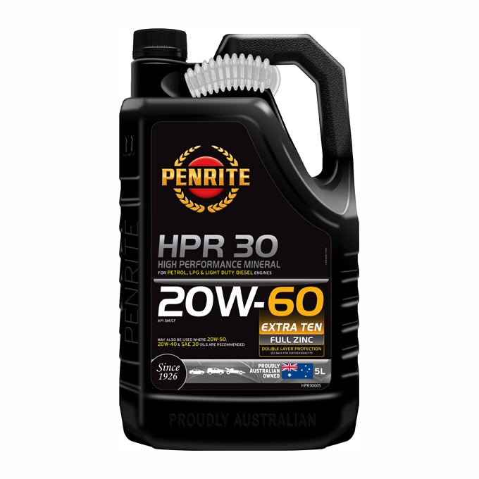 Penrite HPR 30 Mineral 20W-60 5L - HPR30005