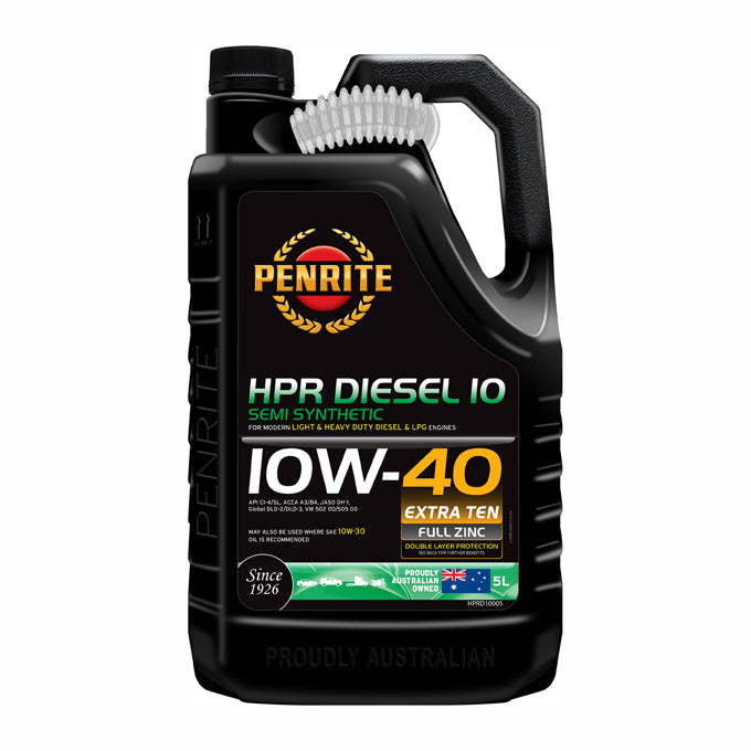 Penrite HPR Diesel 10 Semi Synthetic 10W-40 5L - HPRD10005