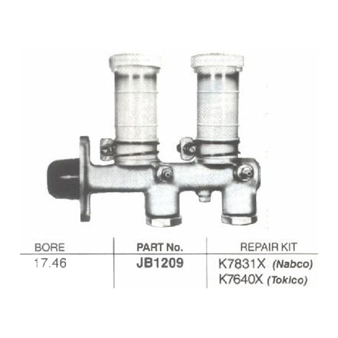 Protex Brake Master Cylinder JB1209