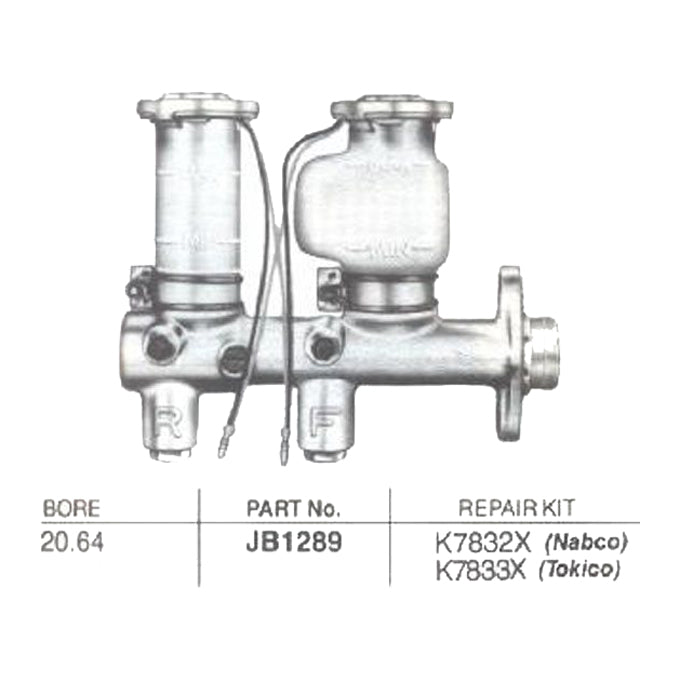 Protex Brake Master Cylinder JB1289