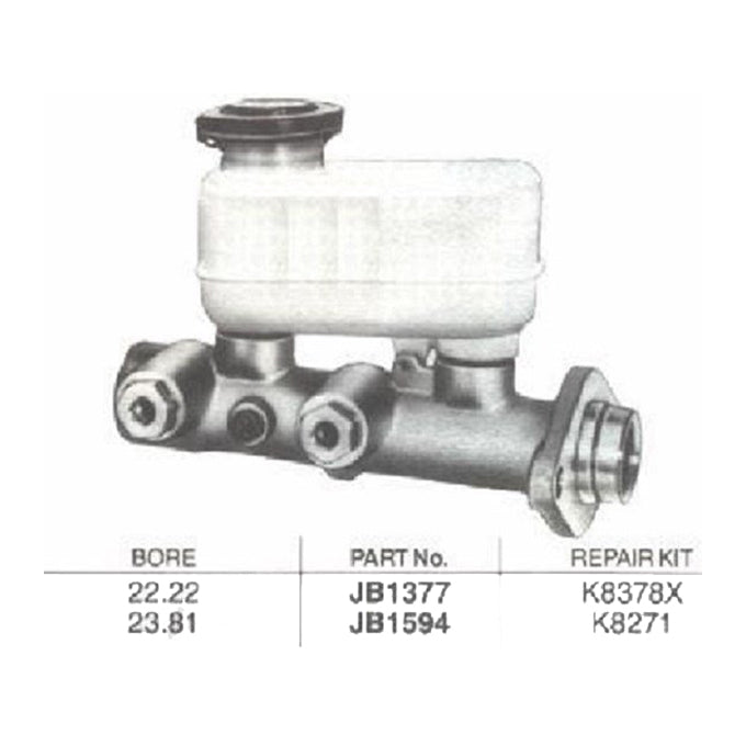 Protex Brake Master Cylinder JB1377
