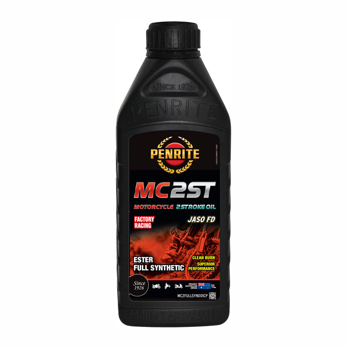 Penrite MC-2ST Full Synthetic Two Stroke Oil 1L  - MC2FULLSYN001CP