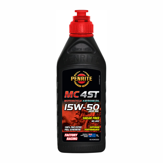 Penrite MC-4ST 100% PAO & Ester 15W-50 1L - MC415W50001