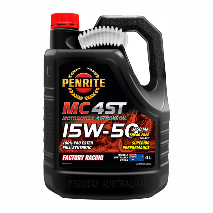 Penrite MC-4ST 100% PAO & Ester 15W-50 4L - MC415W50004