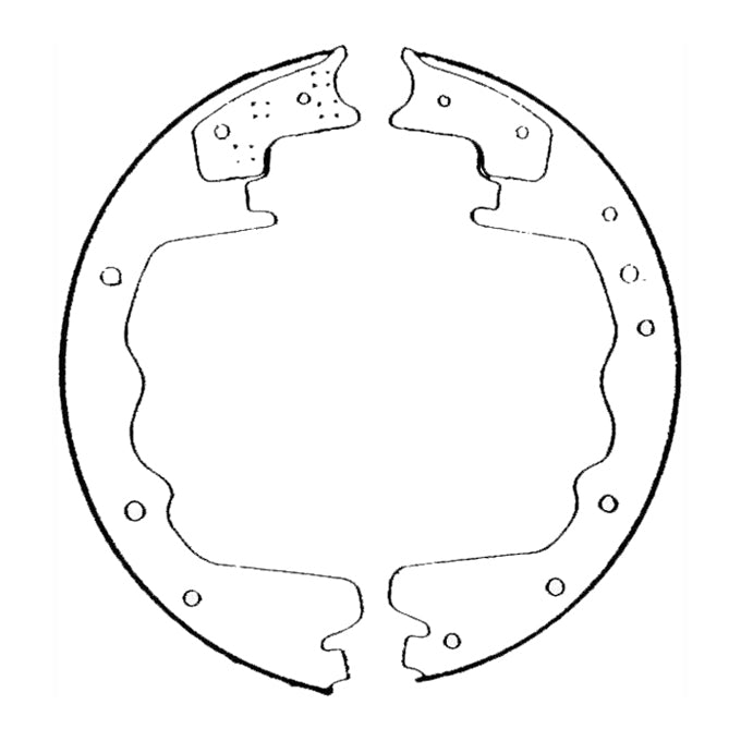 Protex Brake Shoes N1018