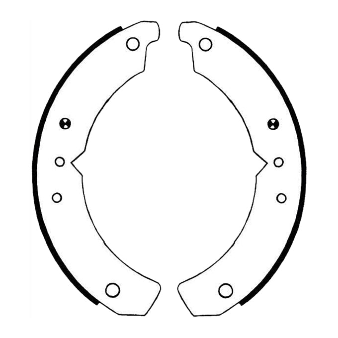 Protex Brake Shoes N1086