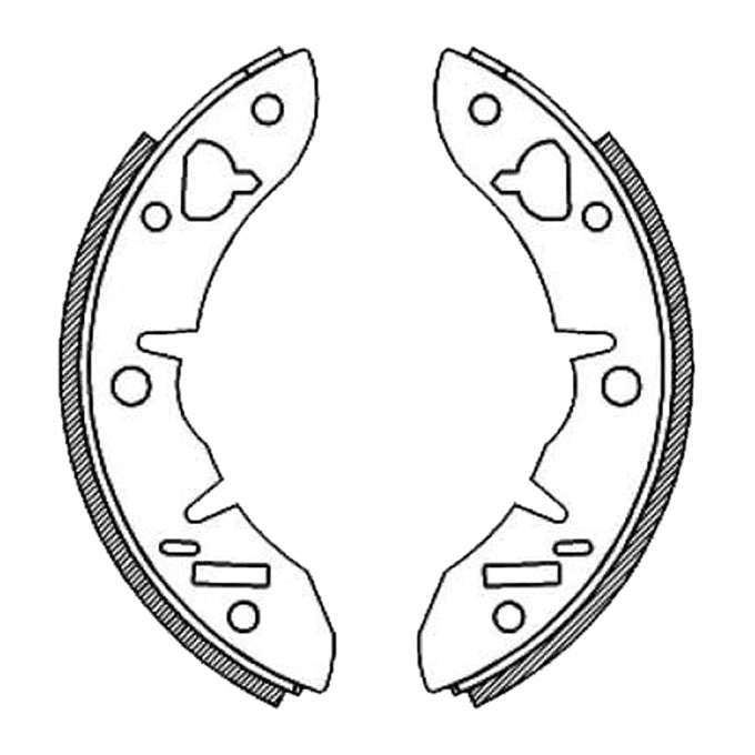 Protex Brake Shoes N1333