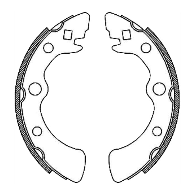 Protex Brake Shoes N1352