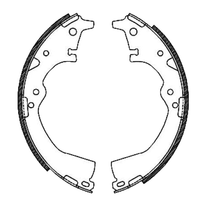 Protex Brake Shoes N1396