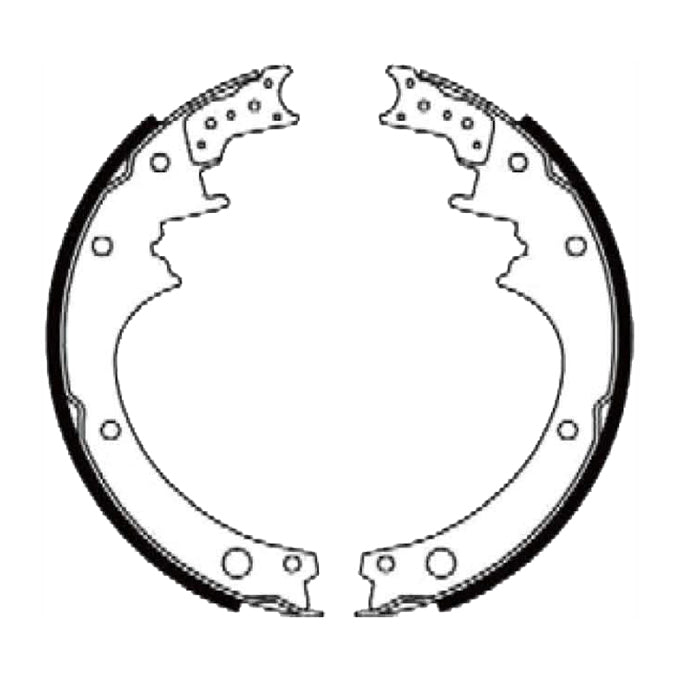 Protex Brake Shoes N1404