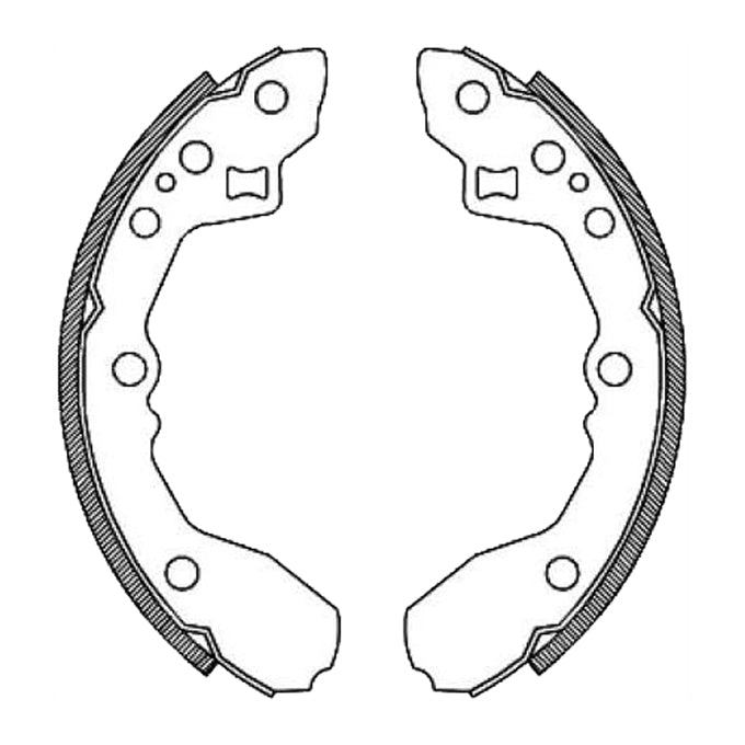 Protex Brake Shoes N1409
