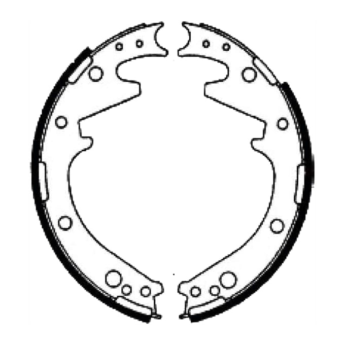 Protex Brake Shoes N1444