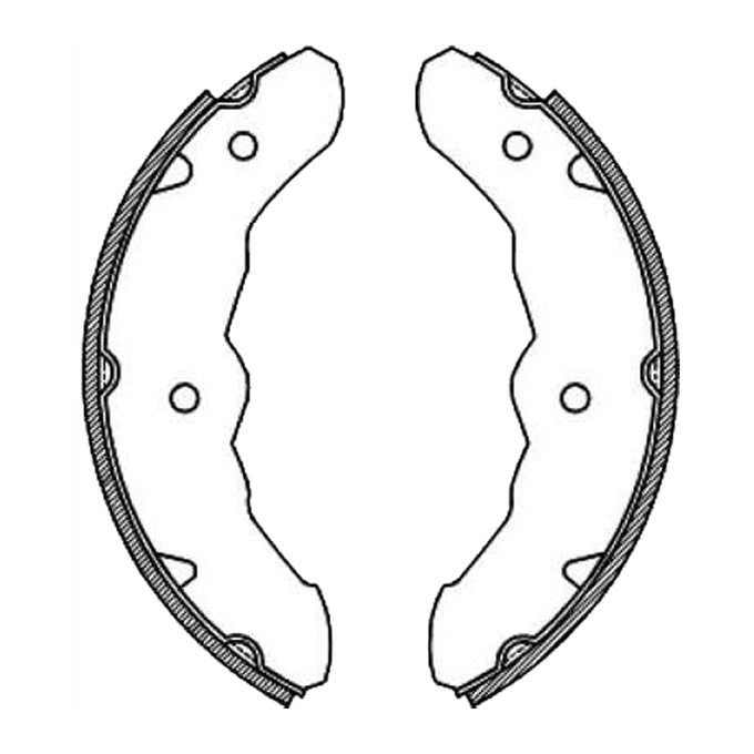 Protex Brake Shoes N1454