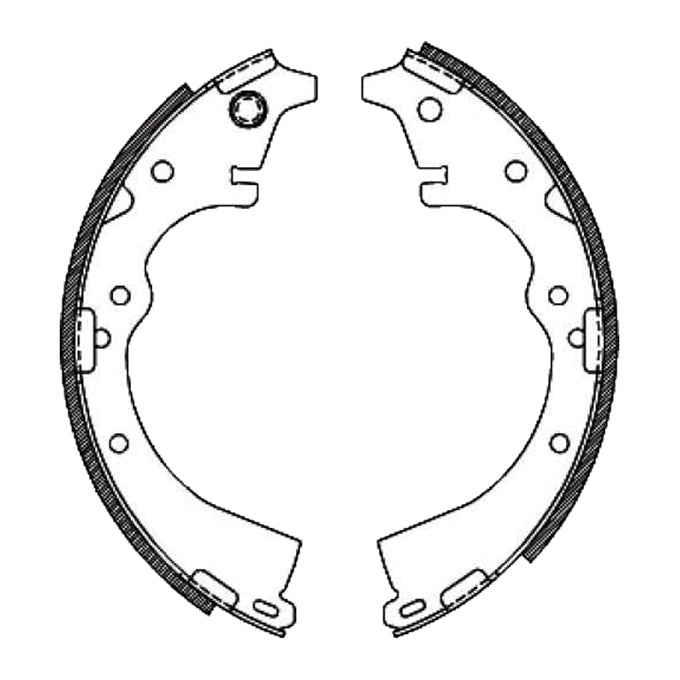 Protex Brake Shoes N1492