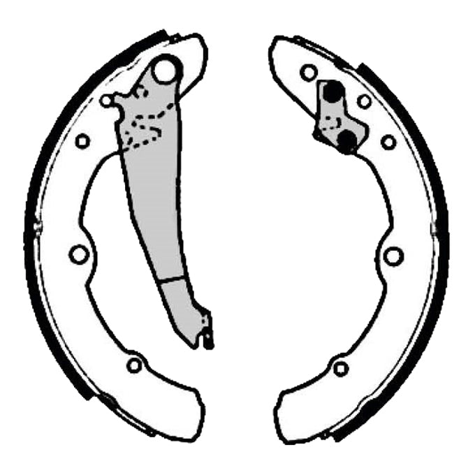 Protex Brake Shoes N1507