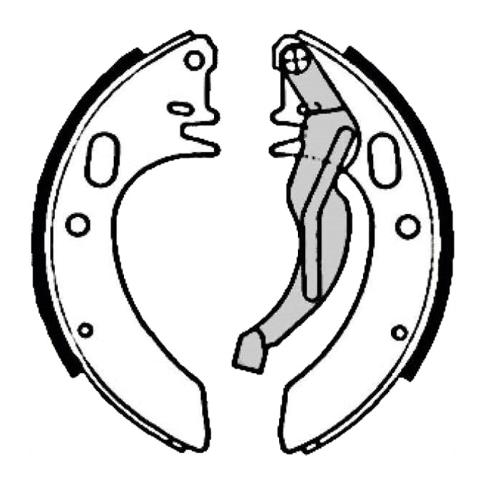 Protex Brake Shoes N1508