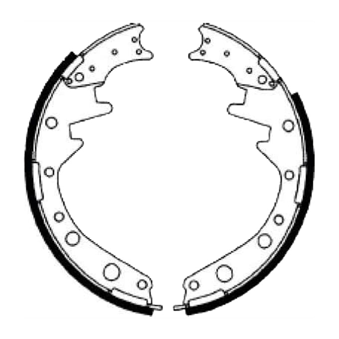 Protex Brake Shoes N1549