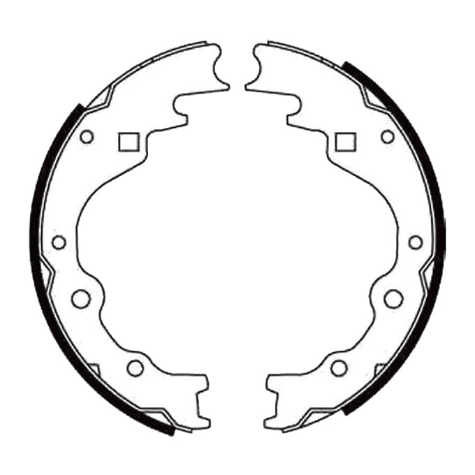 Protex Brake Shoes N1587