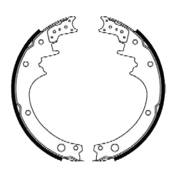 Protex Brake Shoes N1597