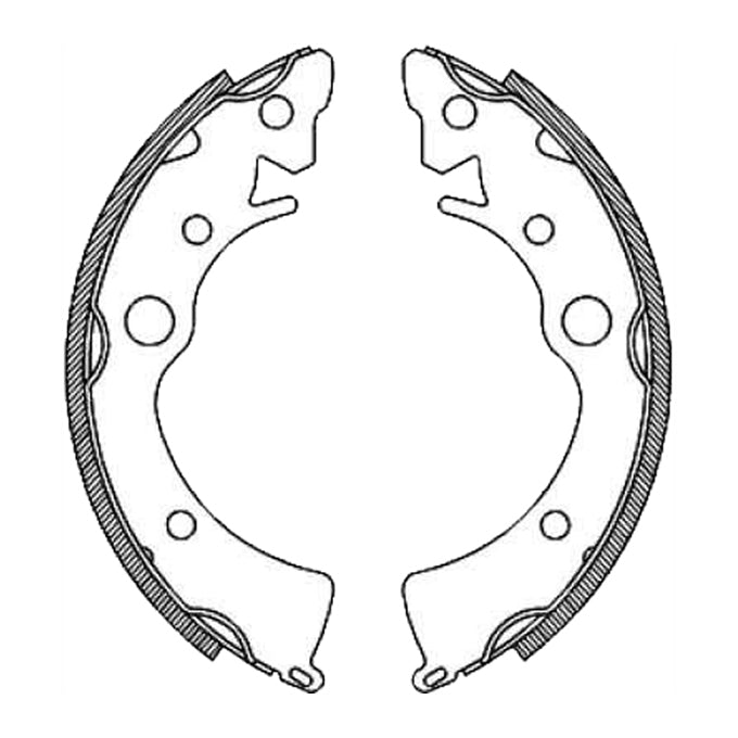 Protex Brake Shoes N1610