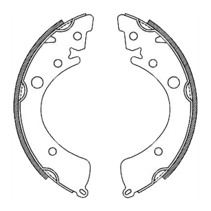 Protex Brake Shoes N1611