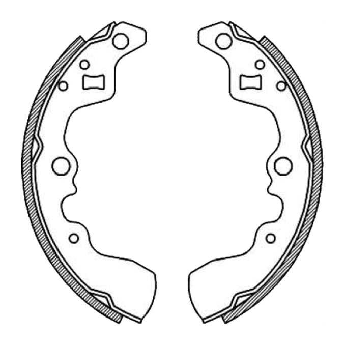 Protex Brake Shoes N1616
