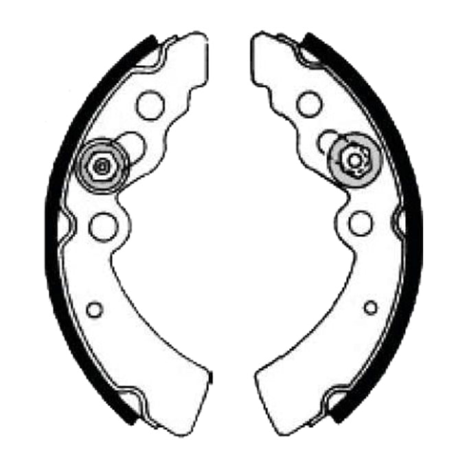 Protex Brake Shoes N1633
