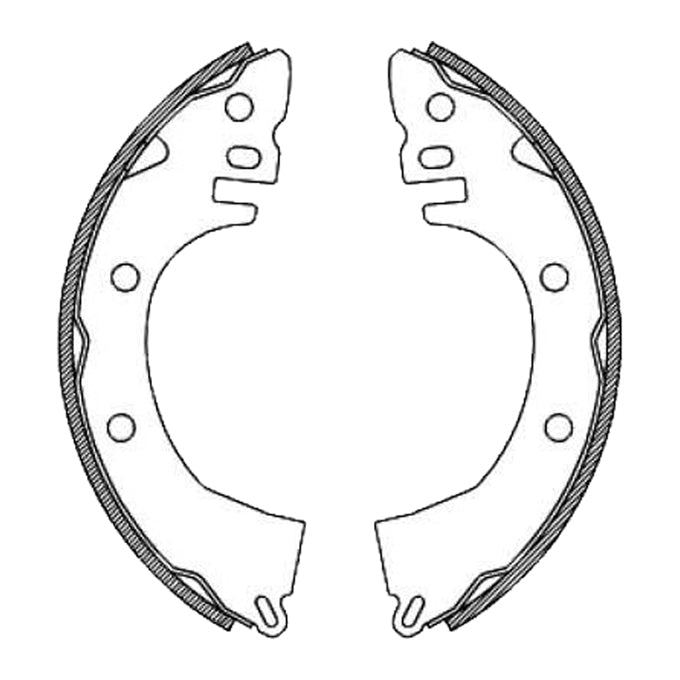 Protex Brake Shoes N1636