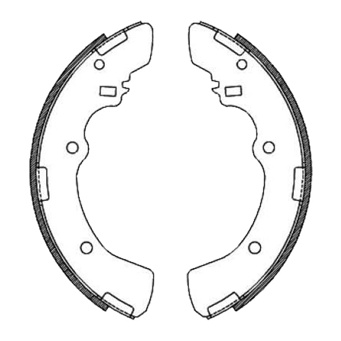 Protex Brake Shoes N1653