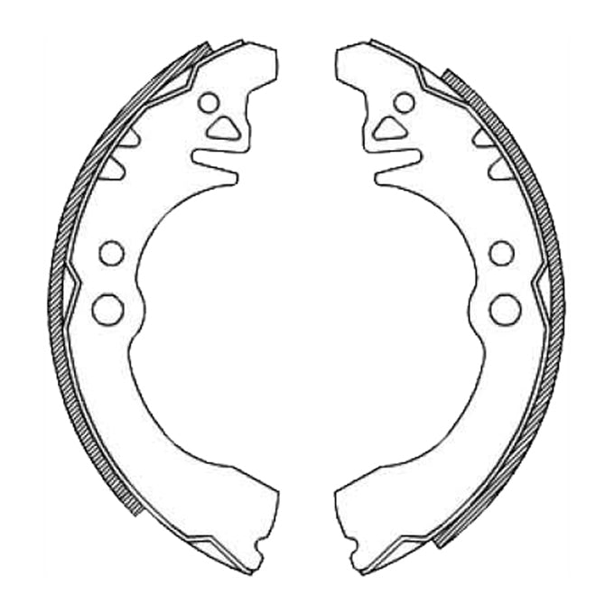 Protex Brake Shoes N1658