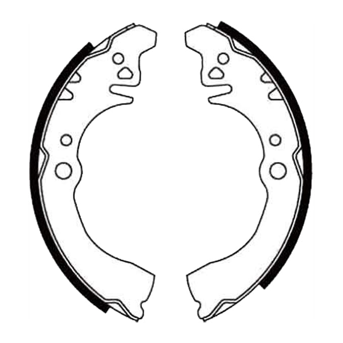 Protex Brake Shoes N1673