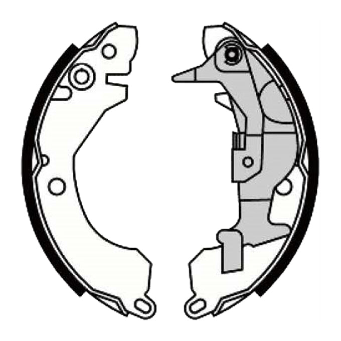 Protex Brake Shoes N1677
