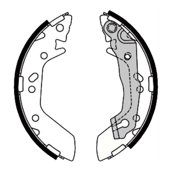 Protex Brake Shoes N3001