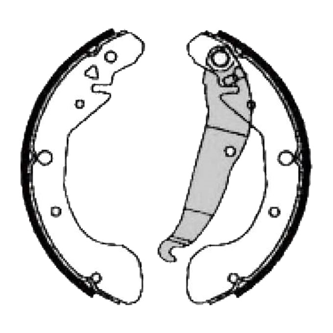 Protex Brake Shoes N3072