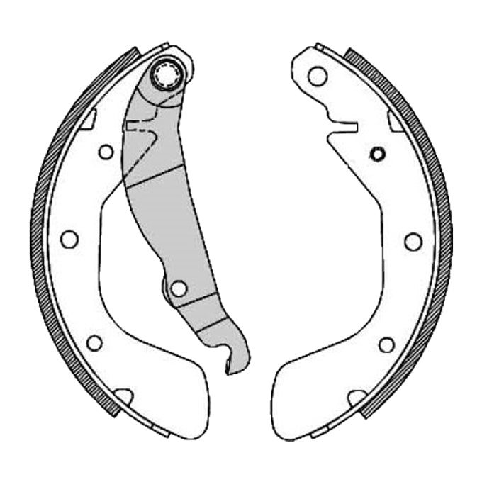 Protex Brake Shoes N3128