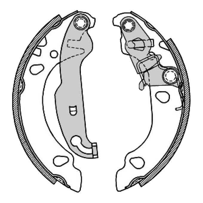 Protex Brake Shoes N3201