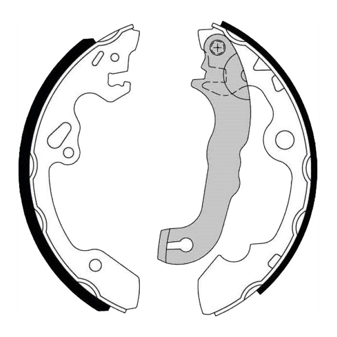 Protex Brake Shoes N3204