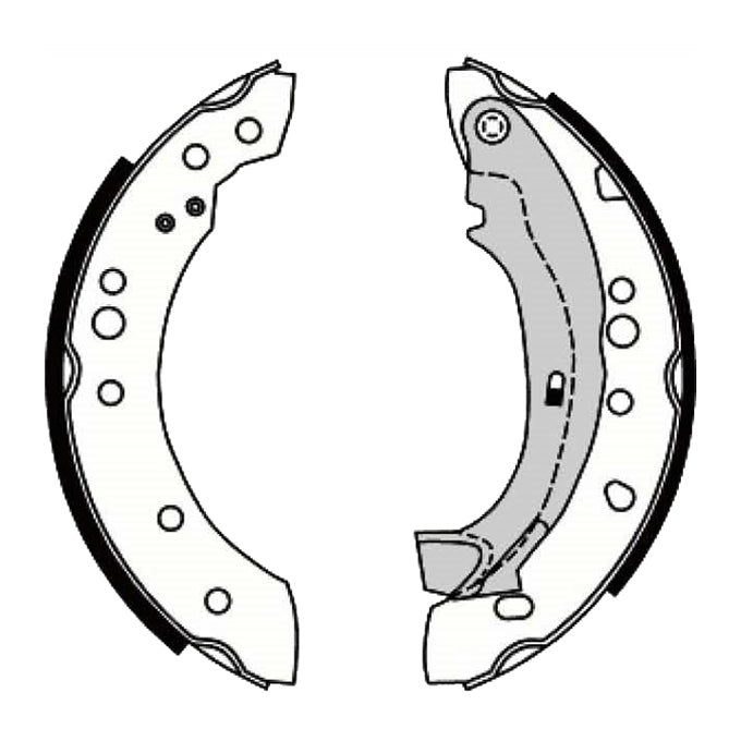 Protex Brake Shoes N3242