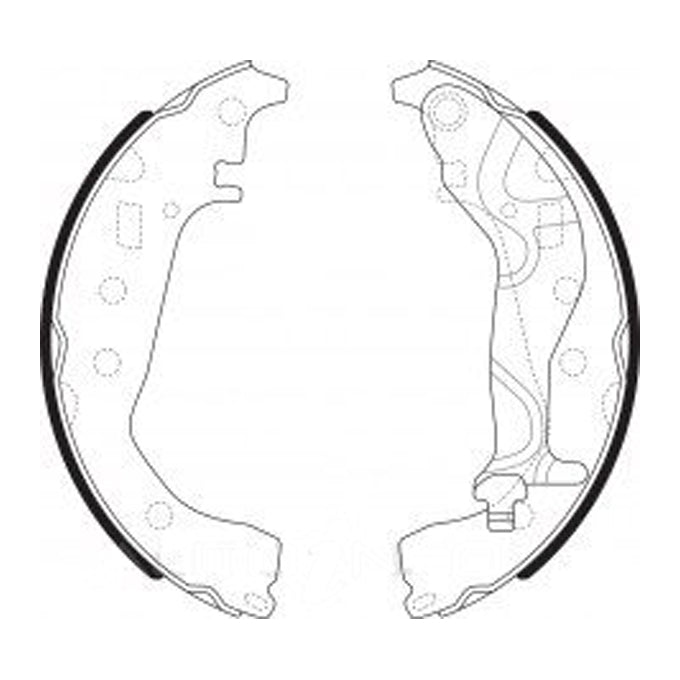 Protex Brake Shoes N3333