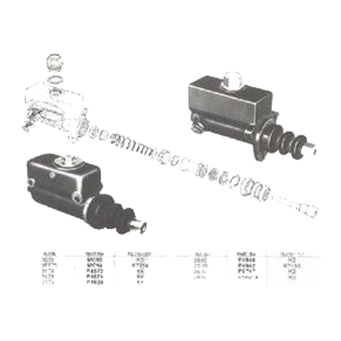 Protex Brake Master Cylinder P14019