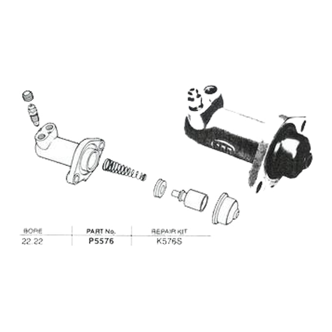 Protex Slave Cylinder P5576