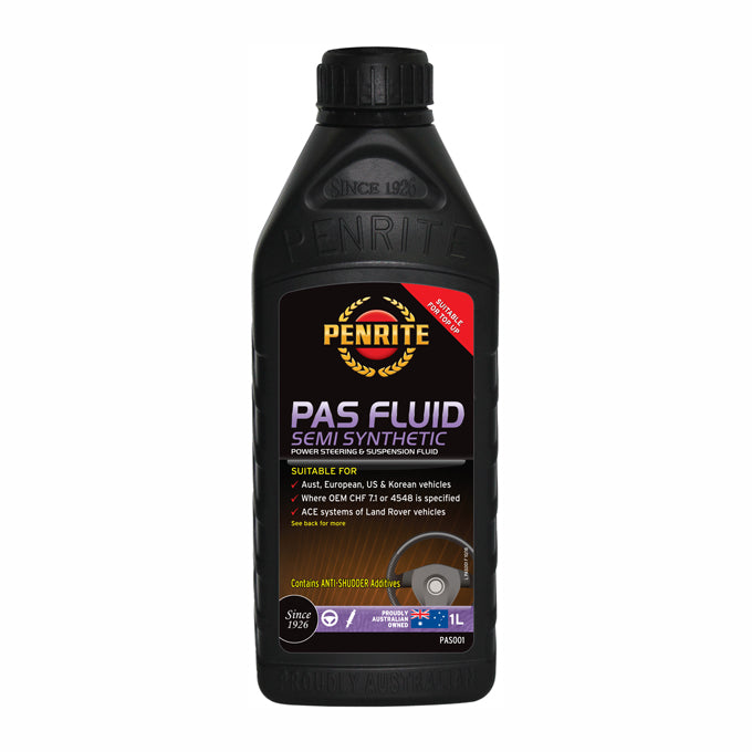 Penrite PAS Fluid Power Assisted Streering Fluid 1L - PAS001