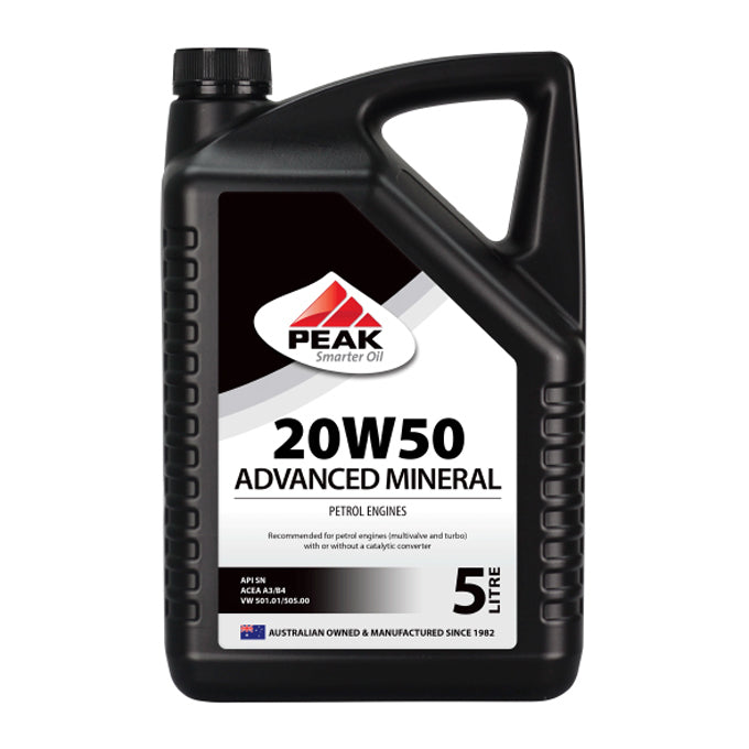 Peak Premium Mineral 20W-50 5L - PKEM2050005