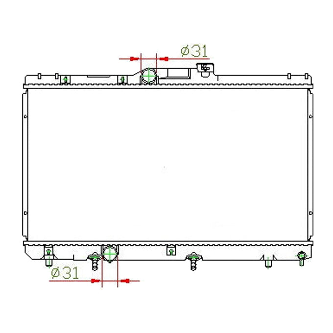 Basco Radiator RAD1034