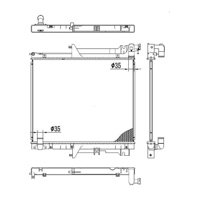 Basco Radiator RAD1035
