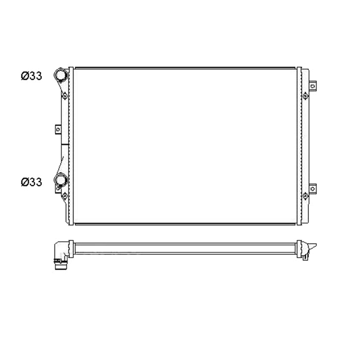 Protex Radiator RADAU219P