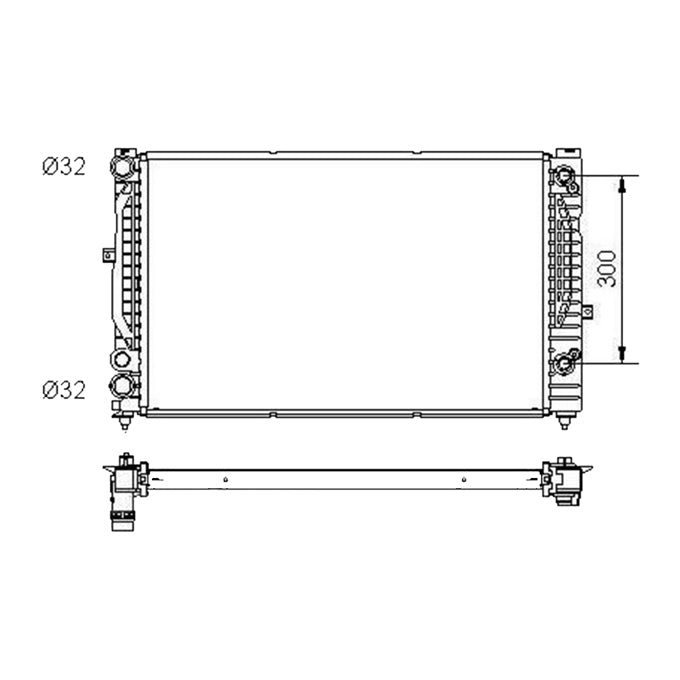 Protex Radiator RADAU220P