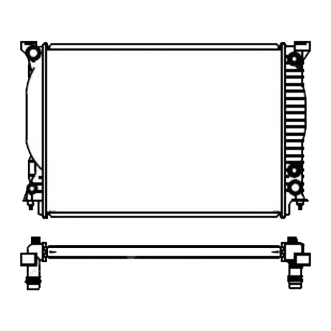 Protex Radiator RADAU567P