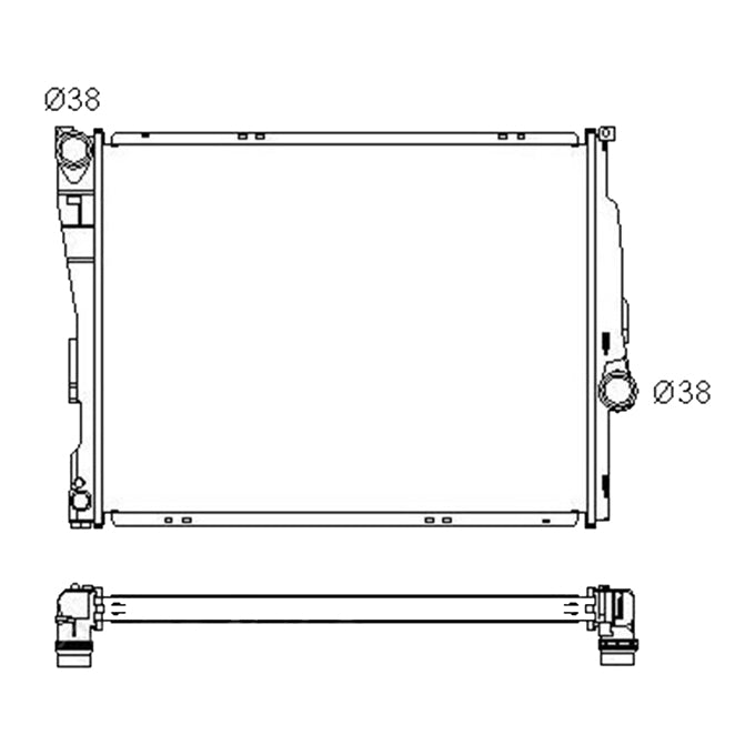 Protex Radiator RADB039P