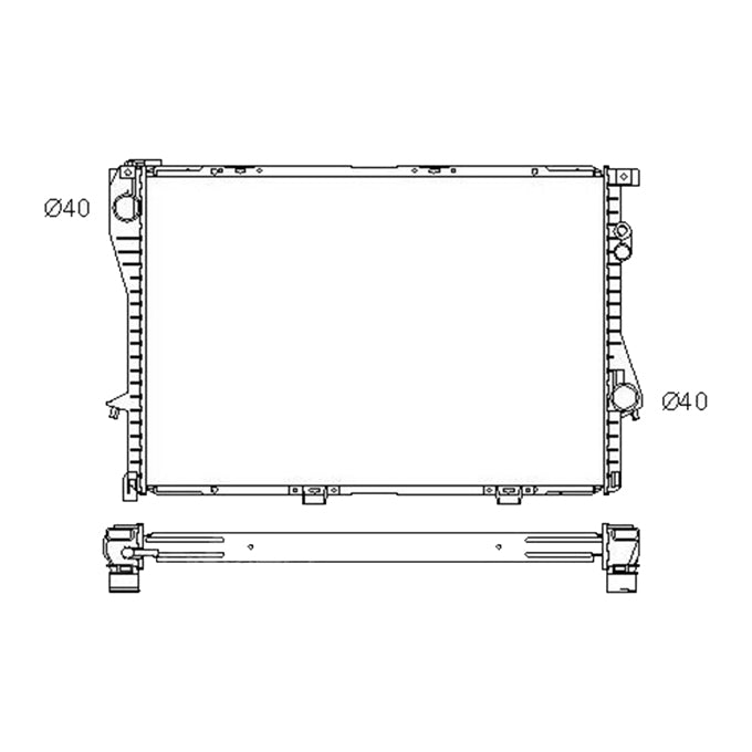 Protex Radiator RADB061P
